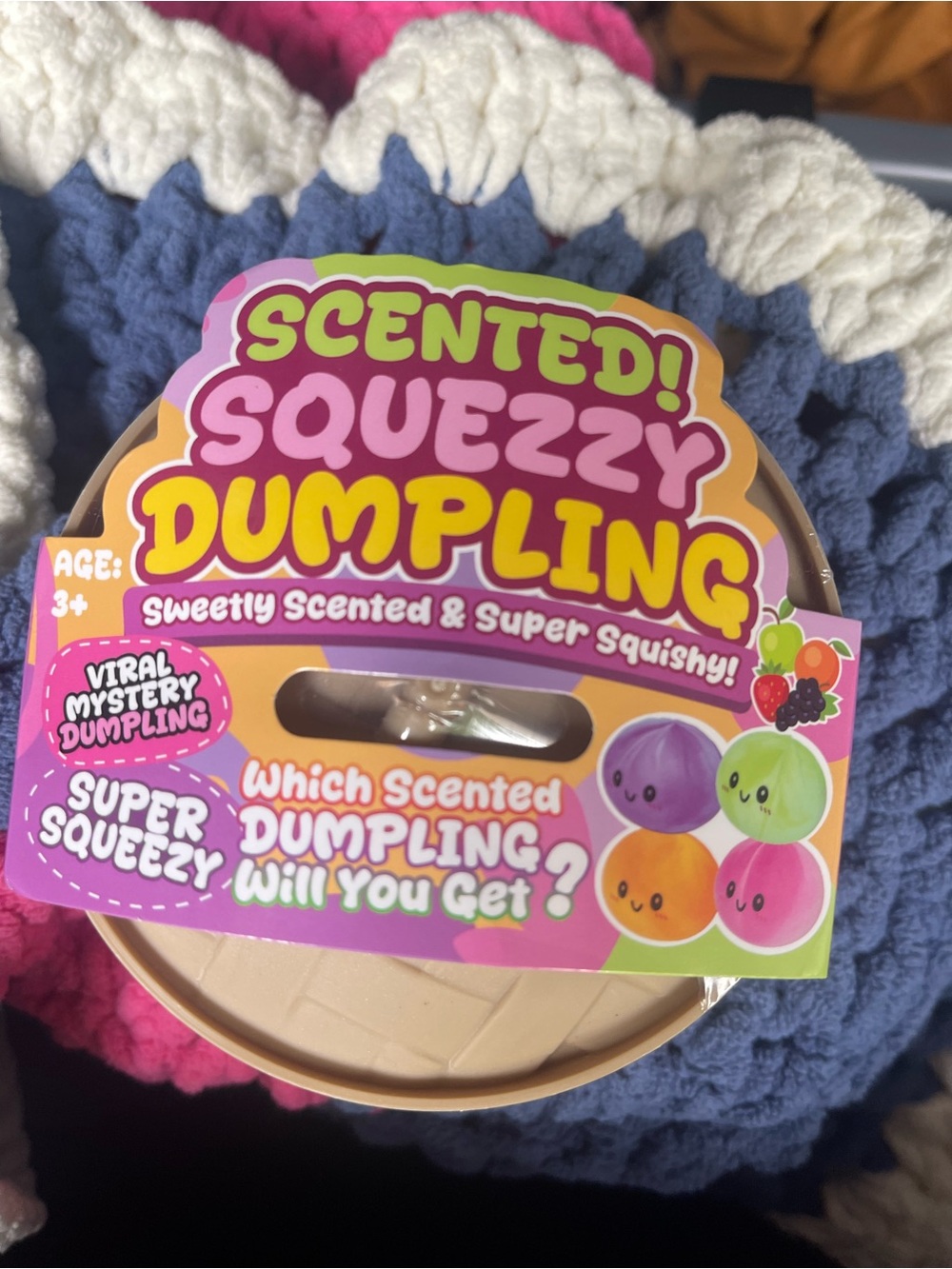 Scented! Squeezy Dumpling - Assorted Colors Kids Toy